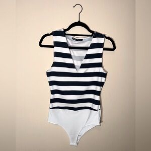 Zara Nautical Striped Bodysuitt